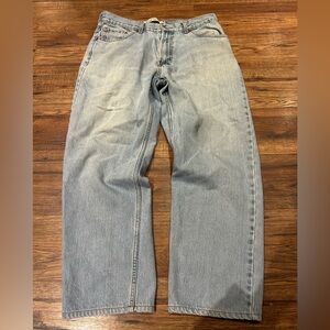 Levi’s Relaxed Fit Wide Leg Light Wash Jeans